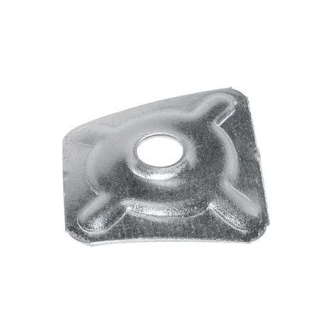 Lot De 10 Plaquettes, L.38 Mm Gris 701020 Bol-Fixations
