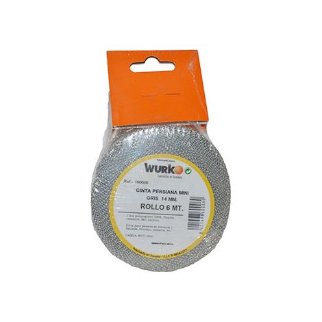 CINTA PERSIANA MINI GRIS 6 MT ROLLO (1/3)