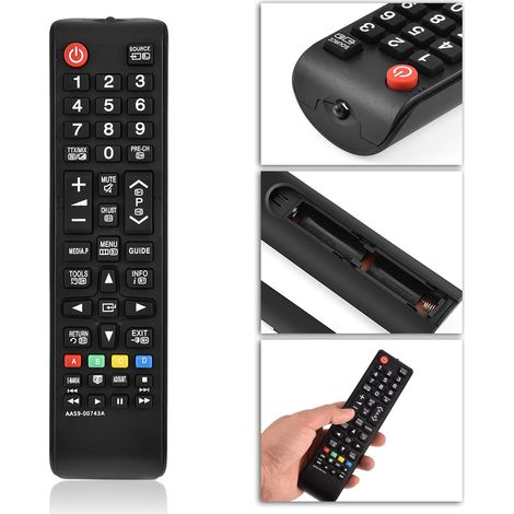 Ersatzfernbedienung für Samsung TV AA59-00743A AA59-00607A (1/5)