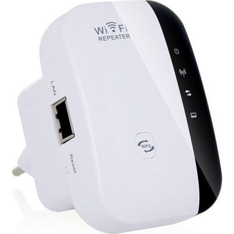 – Répéteur WiFi 300Mbps – Amplificateur 2.4GHz – Port Ethernet – Couverture jusqu'à 30m – Modes Répéteur et Point d'accès (1/5)
