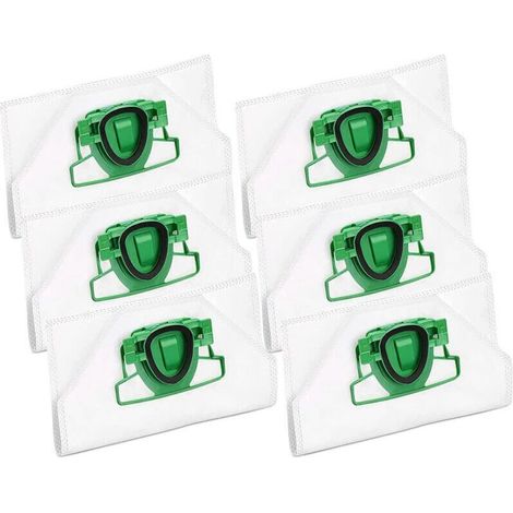Vorwerk Kobold VK200 FP200 Sac d'aspirateur compatible sac premium adapté pour Vorwerk Kobold VK 200 FP 200, sac à poussière en micropolaire 5 épaisseurs (1/4)