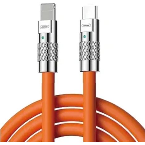 TRADE SHOP - Cavo Per Trasferimento Dati Ricarica Rapida Q-sj980 Da Type-c A Lightning 30w Da 1 Mt - (1/5)