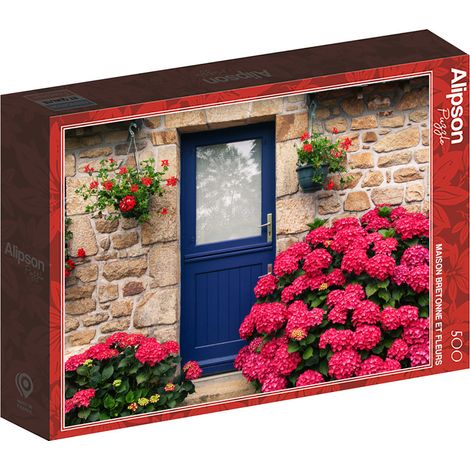 PUZZLE 500P MAISON BRETONNE FLEUR ALIZE ALI50194