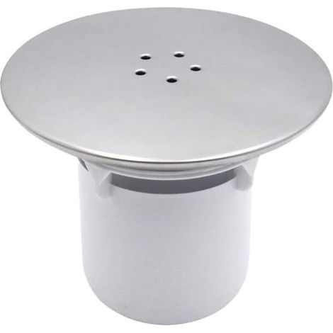 Bonde de douche à haut débit – Couvercle rond 115mm – Facile à nettoyer – Élimine les odeurs – Pour receveurs de douche (1/5)
