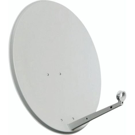 RED OPTICUM Antenne satellite X80, acier, gris clair, 80 cm (1/2)