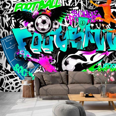 Papier Peint "Sports Graffiti" 70 x 100 cm (1/2)