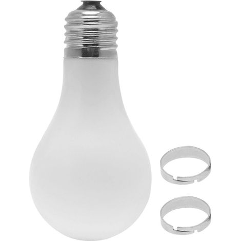 Ampoule magique, tours de magie, lampe, accessoires de magie rapprochée, illusions-12X6CM-White