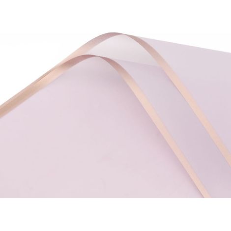 Feuilles décoratives à motif floral - Lilas « Cadre » - 58 x 58 cm - 20 pièces