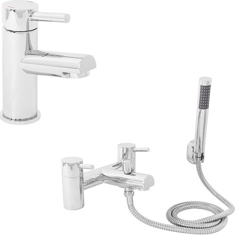 Mono Basin Tap & Shower Mixer Bath Tap Pack