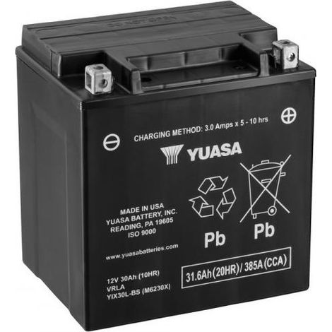 BATTERIA YUASA YIX30L 12V 30 Ah