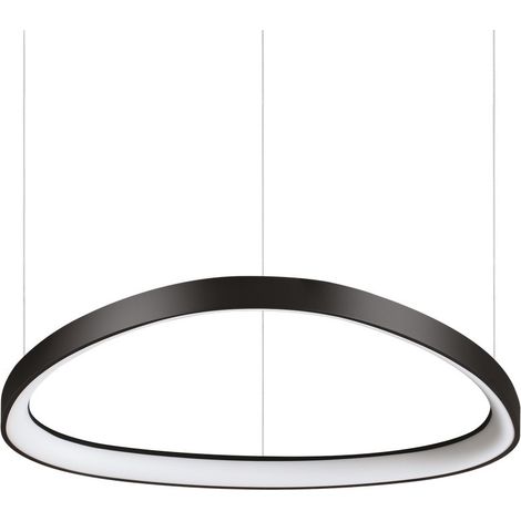 Ideal Lux GEMINI 61cm LED Integrierte LED-Pendel-Deckenleuchte Schwarz 2700K