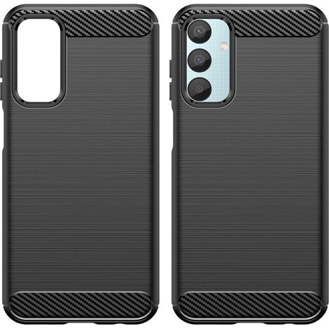 Schutzhülle für Samsung Galaxy M15 5G, Carbon, Schwarz (1/5)