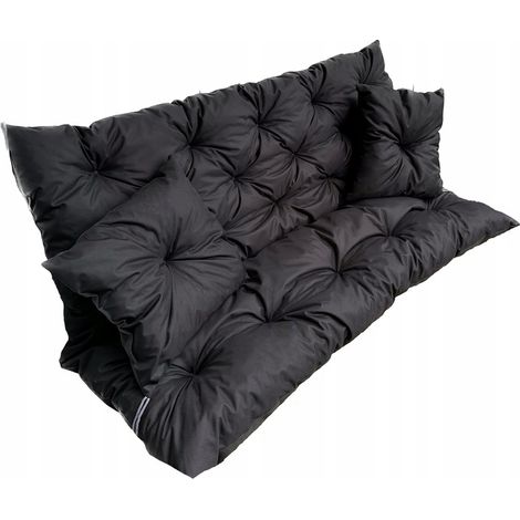 Coussin de jardin pour banc 150x60x50 + 2 oreillers (1/5)