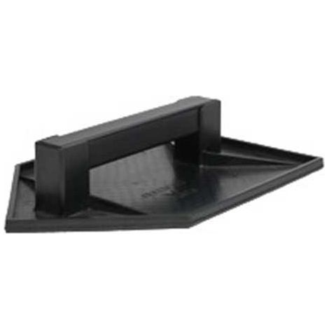 Frattone nero in plastica a punta : Dimensione - 14X27
