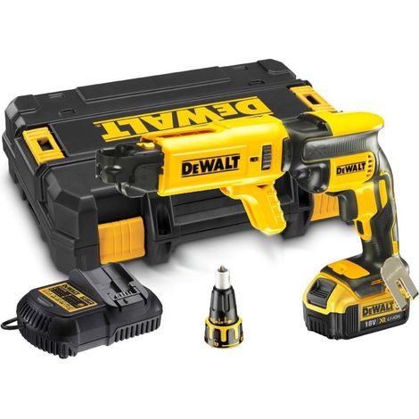 Dewalt DCF620M1K 18v XR Li-Ion Brushless Collated Drywall Screwgun Autofeed 1x4 (1/5)