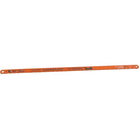 BAHCO 3906-300-18-2P LAMES DE SCIE À MÉTAUX 30 CM X 18 TPI