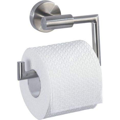Porte papier toilette inox mat sans couvercle 15 cm support papier toilette mural porte papier toilette design accessoires salle (1/2)