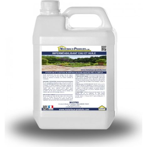 Imperméabilisant eau et huile - 1 L Incolore - MATPRO (1/2)