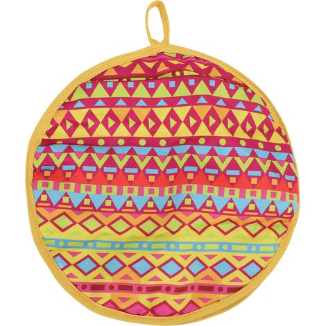 Poche Chauffe Tortilla 11.8 Pouces Isotherme Micro-Ondable Tissu – Gardien Holder Tacos Naan Pizza Roulés (1/5)