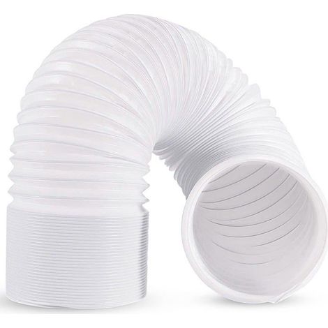 Ecleanfy - Tuyau d'évacuation pour climatiseur mobile 2 m Ø15 cm en polypropylène (PP) rétractable (1/5)