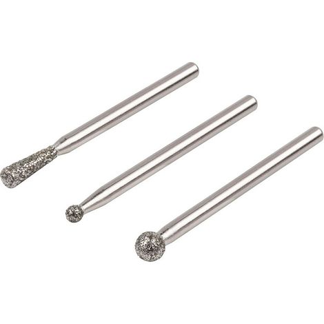 Set 3 Roues Diamant Sphériques Et Coniques 5988000 Wolfcraft (1/2)