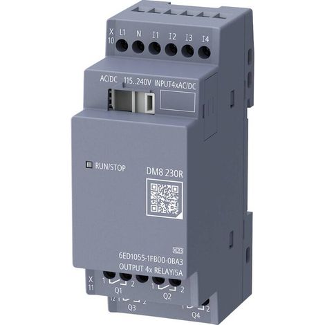 [NEUWERTIG] B-Ware Siemens SPS-Erweiterungsmodul 6ED1055-1FB00-0BA3 LOGO 9 115V 230V 4 Ausgänge (1/2)