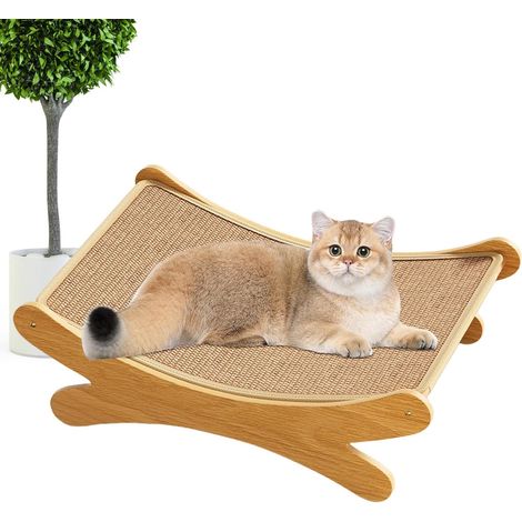 Cat Scratching Board - Breathable Lounge Bed for Indoor Cats, Wear-Resistant Cardboard Nest, Reversible Scratch Pad for Furniture Protection, Multi-Functional Cat Sofa, Durable Pet (1/5)