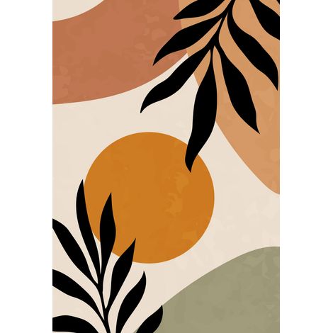 Papier peint panoramique - Boho - 130 cm x 190 cm (1/2)