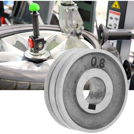 Rouleau d'entraînement de fil SSJ-29A 301010 mm, roue de guidage pour fil de soudage 0,8-1,0/1,2/1,4/1,6 mm (n° 1) (1/5)