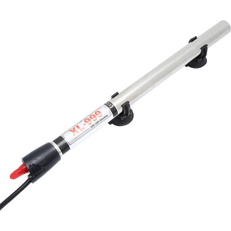 Tige chauffante en acier inoxydable XL999 pour aquarium, couvercle de protection pour chauffe-eau. (1/5)