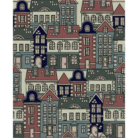 Fleckenabweisende Tischdecke 140 x 200 cm, Mod.Town Things Home Trade