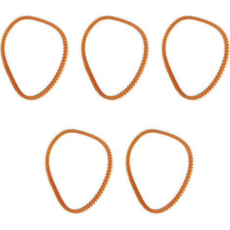 5 courroies pour machine à coudre électrique domestique ancienne, à double denture. Accessoires inclus. (1/5)