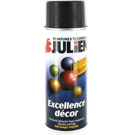 Julien Excellence decoración pintura spray negro brillante (1/2)