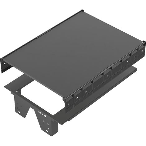 Hettich Avt You Pull Abfallsystem Rahmen NL500MM KB400MM Stahl Anthrazit