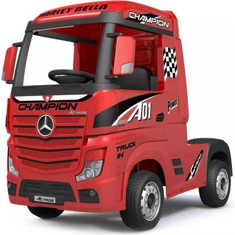 MINI CAMION MERCEDES ACTROS PER BAMBINI Red-de