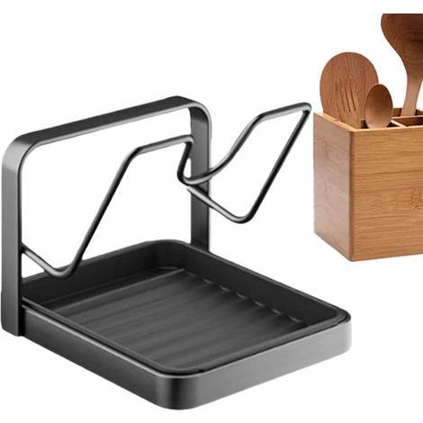 1 Storage Rack, Non-Slip Lids, Carbon Steel, Kitchen, Cabinet (1/5)