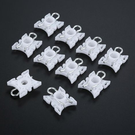 10 clips de pivot pour lève-vitres coulissantes, fixations automatiques pour BMW E36 E32 E34 325i 525i 535i M3 M5 Z3 Z4 (1/5)