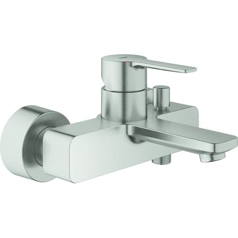 Grohe Lineare Einhand-Wannenbatterie, Wandmontage, Ausladung (1/5)
