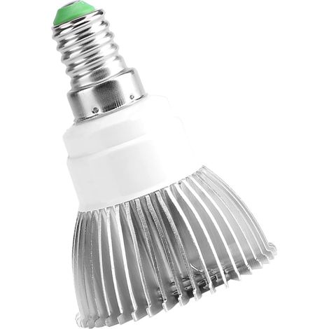 18W Full Spectrum LED Bulbs High Efficiency Indoor Greenhouse Office Lights with Metal Hanging Wire for Balconies, Suitable for Greenhouses and Potted Plants (E14) (1/5)