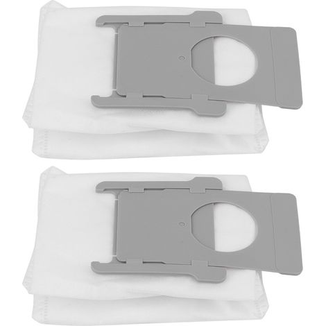 2 sacs à poussière de rechange pour poubelle et accessoires de balayage (1/5)