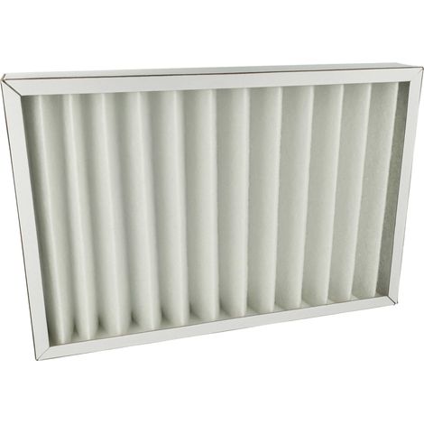 vhbw Filter G4 compatible with Pluggit SWT180 Geothermal Heat Exchanger - Air filter, White (1/4)