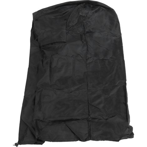 Housse de protection pour cage à oiseaux et perroquets, imperméable et anti-poussière, pour terrasse extérieure ou balcon, 97 x 60 x 130 cm, noire (1/5)