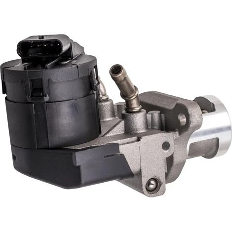 Válvula EGR eléctrica, plástico de alta calidad, 12,5 x 5,4 x 3 cm, compatible con las series 1/2/3/4/5/6/7, tensión de funcionamiento de 12 V, sustitución directa de la pieza 11717810871. (1/5)
