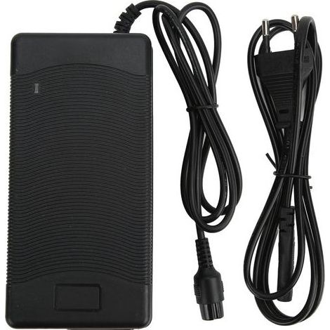 Chargeur Scooter 10 Pouces 3 Broches pour KUGOO M4 M4PRO 54.6V 2A, Prise UE 100‑240V (1/5)