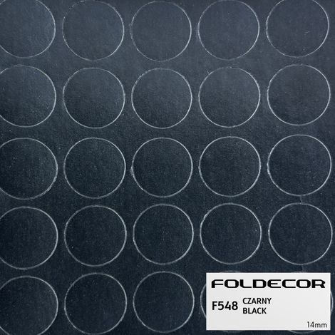 Tappi autoadesivi da 14 mm neri (foglio da 25 pezzi) (1/5)