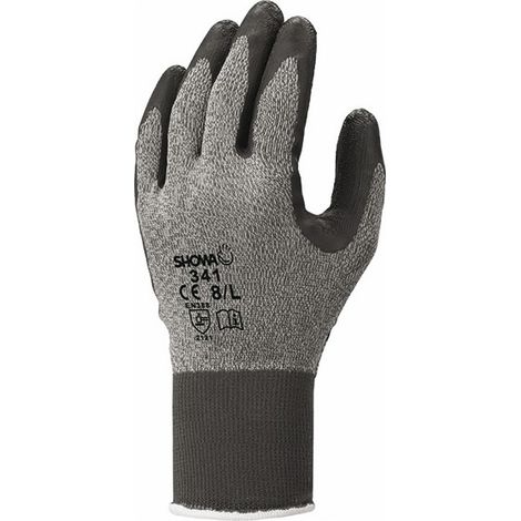 Guanti In Lattice Multiuso Grigio 341-8 / L