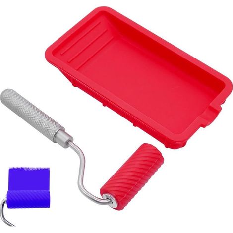 Leimroller - Rouleau En Silicone Pour Colle Bois - Application Uniforme Sans Gouttes - Pour Menuiserie Et Loisirs Creatifs - 1 Piece (1/5)