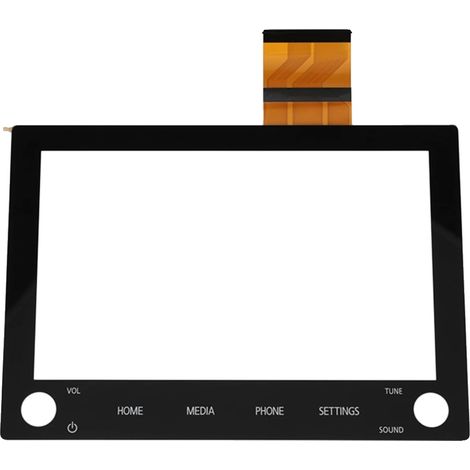 Digitalizzatore touchscreen, compatibilità 8 pollici, facile installazione, non tipo NAV (1/2)