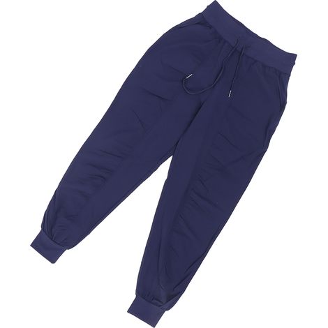 Pantalon d'Entraînement Fitness en Polyester Respirant, Séchage Rapide, Taille S Bleu Marine (1/5)