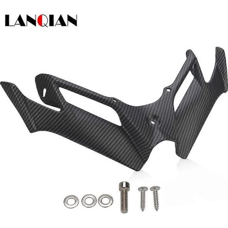 Aplicable a los nuevos carenados delanteros aerodinámicos para motocicletas CFMOTO 250SR/ABS/MY22 y 300SR/ABS 2019-2021 2022 2023 2024 (fibra de carbono mate). (1/5)